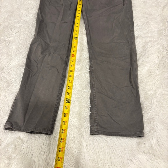 Banana Republic Men's Slim Twill Traveler Pants Mid Gray Size 34 - Picture 10 of 12